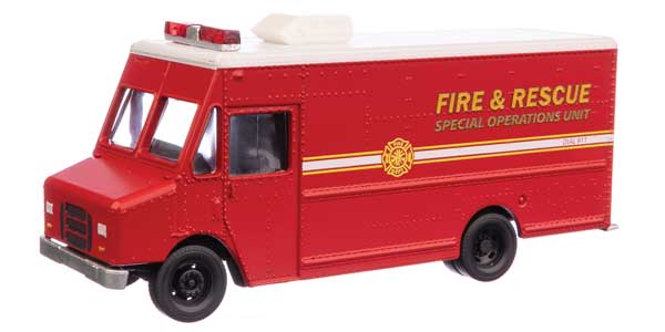 949-12107 Walthers HO Van - Fire & Rescue