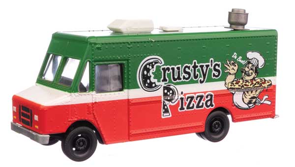 949-12110 Walthers HO Van - Crusty's Pizza