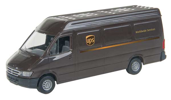 949-12200 Walthers HO Delivery Van - UPS Modern
