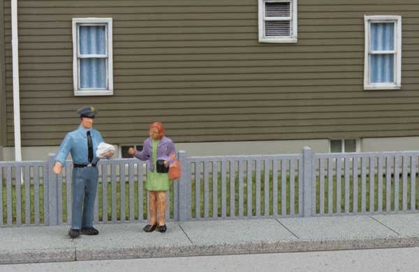 949-4181 Walthers HO Metal Fence