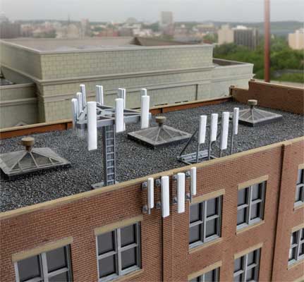 949-4195 Walthers HO Communication Tower Array