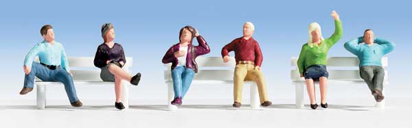 949-6059 Walthers HO Seated People #3