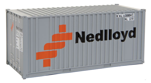 949-8005 Walthers HO 20' Container -- Ned-Lloyd