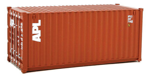 949-8061 Walthers HO 20' Container -- APLZ