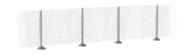 949-9000 Walthers N Metal Industrial Fence