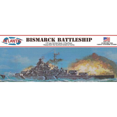 AANM3008 Atlantis Bismarck German Battleship