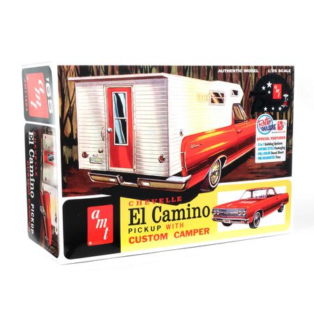 AMT1364 AMT 1965 Chevy El Camino w/Camper