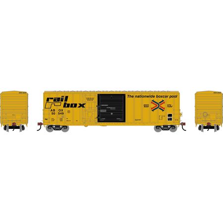 ATH-2124 Athearn HO 50' FMC Boxcar -- ABOX #50549