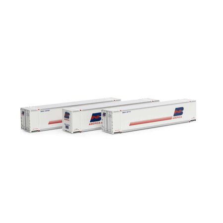 ATH19143 Athearn HO 48' Containers, BNAU