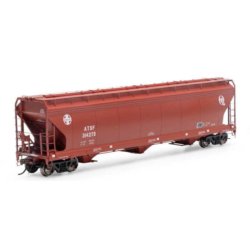 ATHG-15431 Athearn Genesis HO ACF 4600 3-Bay Center Flow Hopper, ATSF #314275
