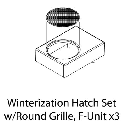 ATHG19290 Athearn HO Winterization Hatch Set