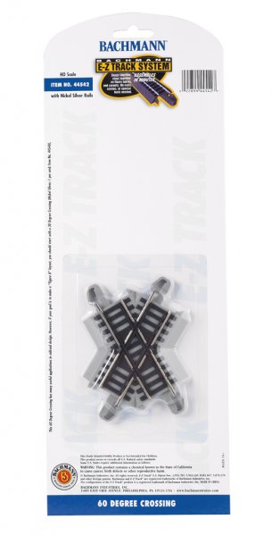 160-44542 Bachmann HO 60 Degree Crossing