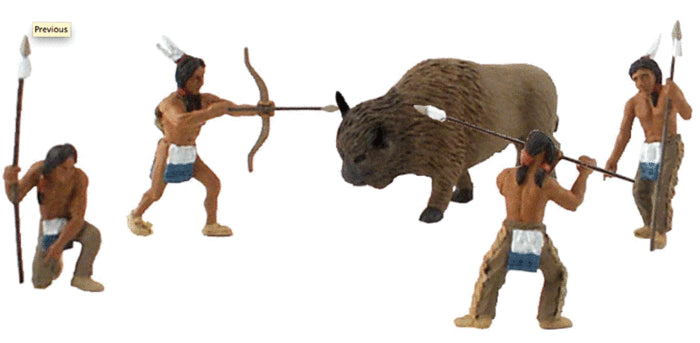 785-4444 WS O Native Americans Hunt