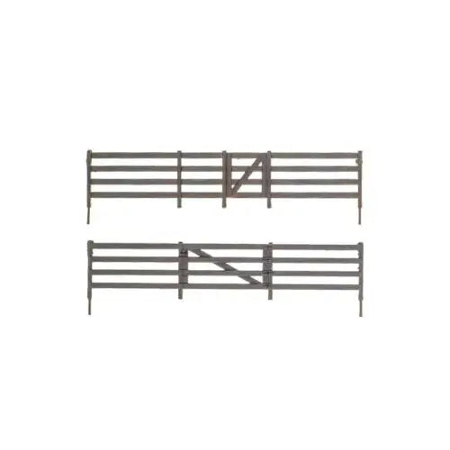 785-2982 WS HO Rail Fence w/Gates Kit