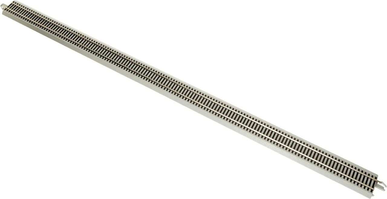160-44584 Bachmann HO - 36" Straight - Gray Roadbed