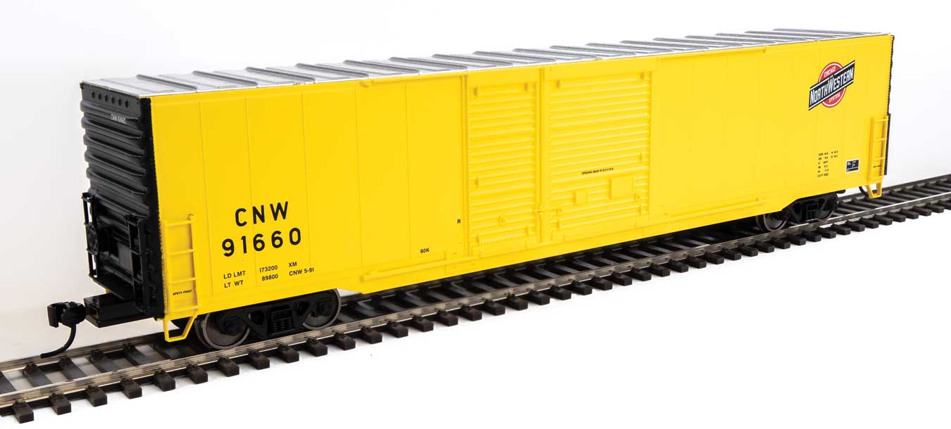 910-3226 Walthers HO 60' PS Auto Parts Boxcar -- CNW #91660