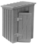 255-80151 ME N Outhouse