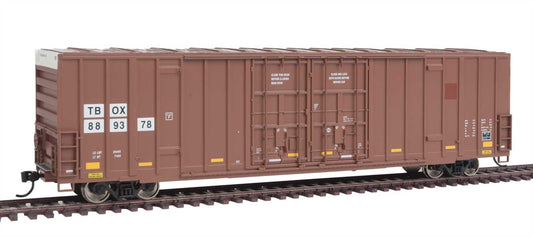 910-3022 WalthersMainline 60' High Cube Plate F Boxcar - Ready to Run -- TBOX #889378
