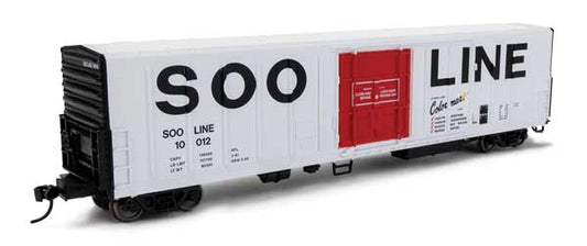 910-3991 WalthersMainline 57' Mechanical Reefer - Ready to Run -- Soo Line #10012 (Colormark; white, red, black)