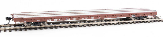 910-5360 Walthers HO 60' Flatcar -- BNSF #584959