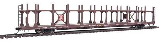910-8022 WalthersMainline 89’ Bi-Level Open Rack Penn TTBX #930020
