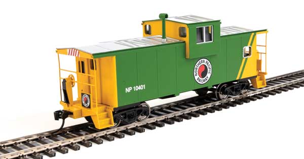 910-8718 Walthers Mainline International Extended Wide-Vision Caboose - Ready to Run -- Northern Pacific #10401