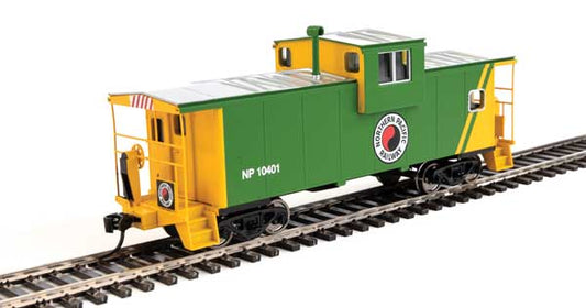 910-8718 Walthers Mainline International Extended Wide-Vision Caboose - Ready to Run -- Northern Pacific #10401