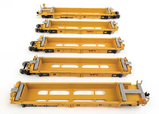910-55674 Walthers HO 5-Unit 40' Well DTTX #748310