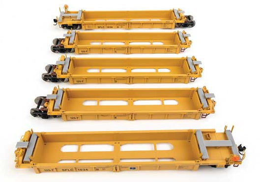 910-55677 Walthers HO 5-unit 40' Well Car -- SFLC #1034