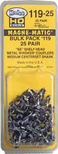 380-11925 Kadee HO #119 Couplers - 25 Pair
