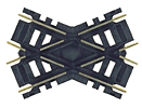 150-174 Atlas HO Code 100 -- 45° Crossing
