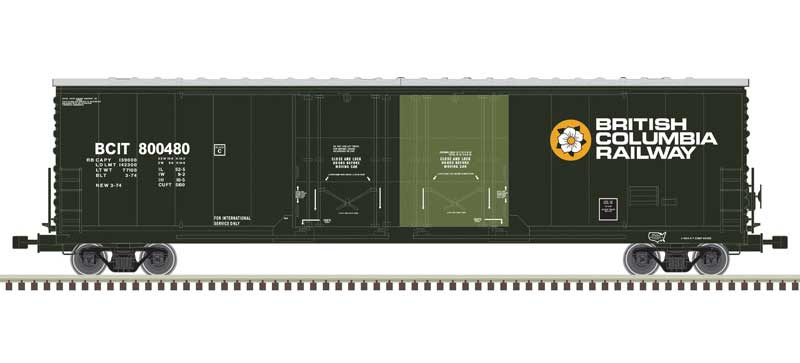 150-20006770 Atlas HO 53' Boxcar -- BCR #800507