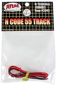 150-2092 Atlas N Code 55 Terminal Rail Joiners