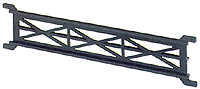 150-2542 Atlas N Straight Bridge Girders