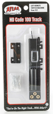 150-52 Atlas HO Code 100 -- Left Hand Remote Switch Machine