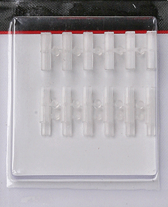 150-55 Atlas HO Code 100 Insulated Rail Joiners