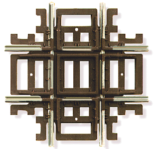 150-577 Atlas HO Code 83 -- 90° Crossing