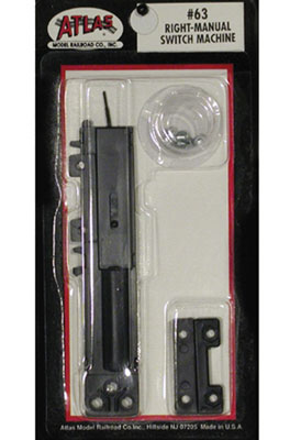 150-63 Atlas HO Code 100 -- Right Hand Manual Switch Machine