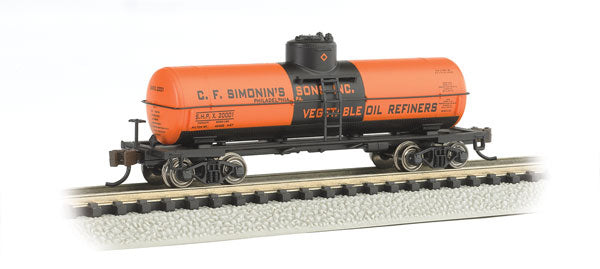 160-17856 Bachmann N Tank Car -- CF Simonin's Sons
