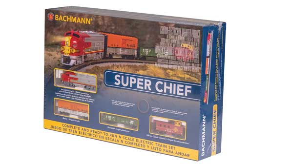 160-24021 Bachmann N Super Chief Trainset ATSF