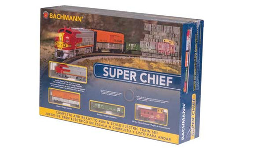 160-24021 Bachmann N Super Chief Trainset ATSF