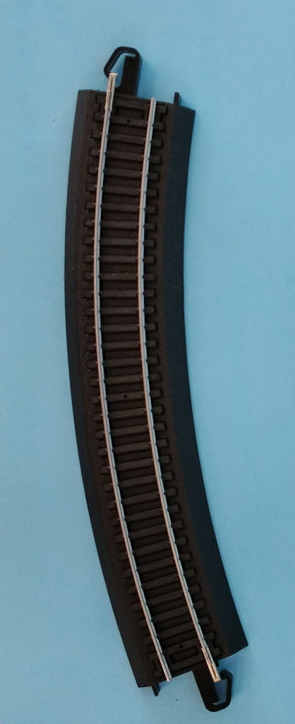 160-44480 Bachmann HO 18" Radius Curve - Black Roadbed