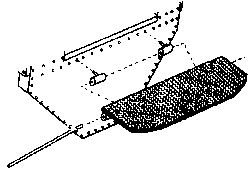 190-385 Cal Scale HO Cab/Tender Deck Plate