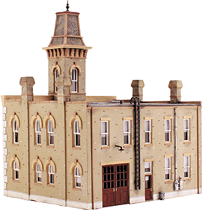 243-12400 DPM HO Fire Station No. 3 Kit
