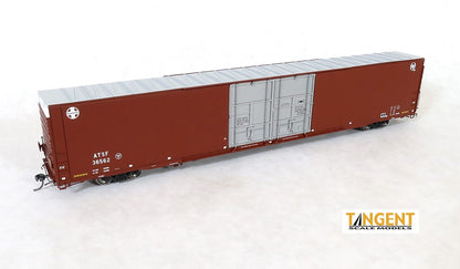 TAN25044-02 Tangent HO 86' Box Car -- ATSF #36562