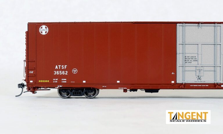 TAN25044-03 Tangent HO 86' Box Car -- ATSF #36565