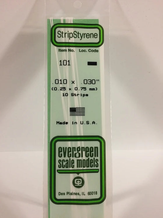269-101 Evergreen Strip -- .010 x .030