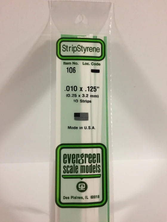 269-106 Evergreen Strip -- .010 x .125