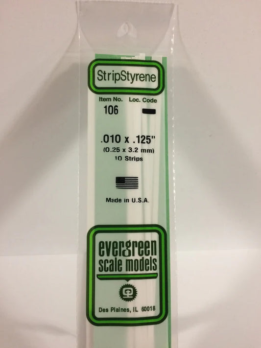 269-106 Evergreen Strip -- .010 x .125