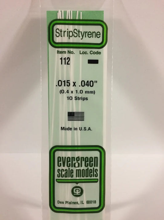269-112 Evergreen Strip -- .015 x .040